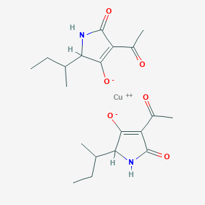 molecular formula C20H28CuN2O6 B10820836 Tenuazonic Acid (copper salt) 