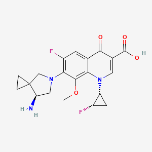 molecular formula C20H21F2N3O4 B10820889 Unii-V96Q9X7ros CAS No. 364069-14-7