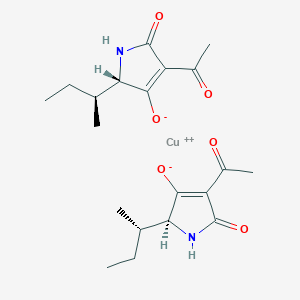 molecular formula C20H28CuN2O6 B10820897 Tenuazonic acid copper salt 