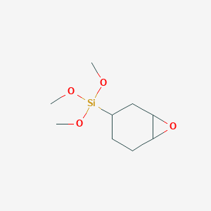 Trimethoxy-7-oxabicyclo[4.1.0]hept-3-ylsilane