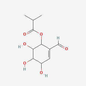 molecular formula C11H16O6 B10820917 Rancinamycin IA CAS No. 60925-59-9