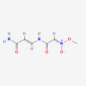 molecular formula C6H9N3O4 B10820928 Enteromycin carboxamide 