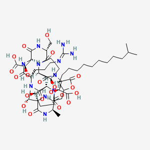 molecular formula C50H83N11O20 B10821023 Plusbacin A3 