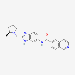molecular formula C23H23N5O B10821026 Nvs mllt-1 