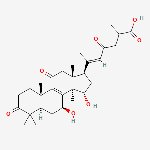 molecular formula C30H42O7 B10821033 Ganoderenic Acid A 