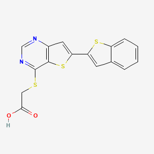 molecular formula C16H10N2O2S3 B10821046 Sgc-stk17B-1 