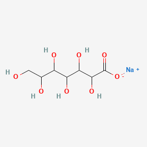 molecular formula C7H13NaO8 B10821060 Sodium glucoheptonate CAS No. 10894-62-9