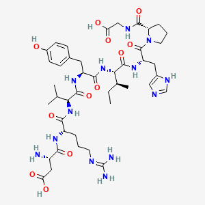 molecular formula C43H65N13O12 B10821163 TRV120056 