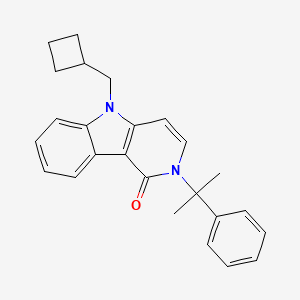 molecular formula C25H26N2O B10821195 Cumyl-CB-megaclone 