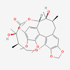 molecular formula C28H34O10 B10821298 Gomisin D 