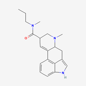 molecular formula C20H25N3O B10821332 Lysergic acid N-(methylpropyl)amide 