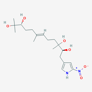 molecular formula C19H32N2O6 B10821407 Heronapyrrole B 