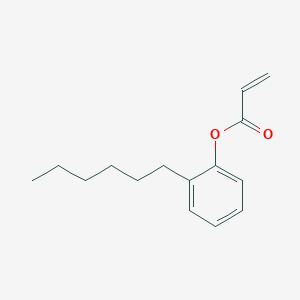 molecular formula C15H20O2 B10821770 2-Hexylphenyl acrylate 