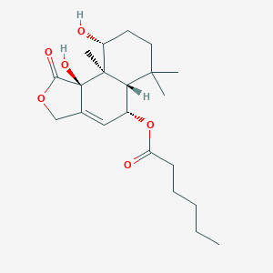 molecular formula C21H32O6 B10821924 Nanangenine B 