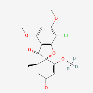 molecular formula C17H17ClO6 B10821931 Griseofulvin-d3 