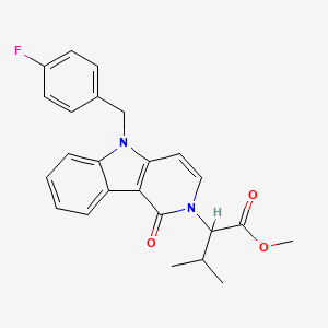 molecular formula C24H23FN2O3 B10821954 Mmb-fubgaclone 