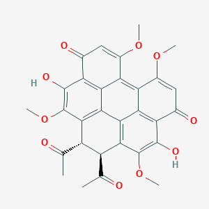 molecular formula C30H24O10 B10822020 Elsinochrome A 