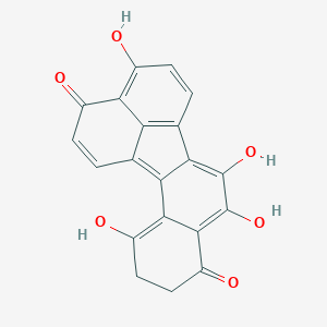 molecular formula C20H12O6 B10822031 Hortein 