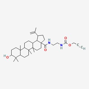 molecular formula C36H56N2O4 B10822065 N-(2-Poc-ethyl)betulin amide 