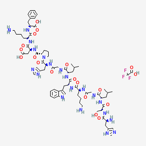 molecular formula C74H105F3N20O19 B10822082 PLP (139-151) (trifluoroacetate salt) 