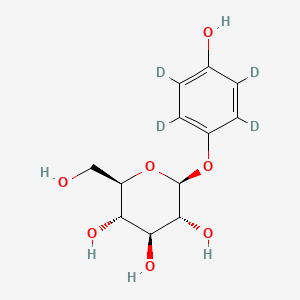 molecular formula C12H16O7 B10822119 Arbutin-d4 