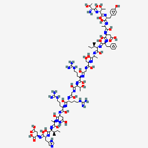 molecular formula C94H148N32O31 B10822144 PKA inhibitor (5-24) 