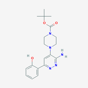 molecular formula C19H25N5O3 B10822170 Sgc-smarca-brdviii 