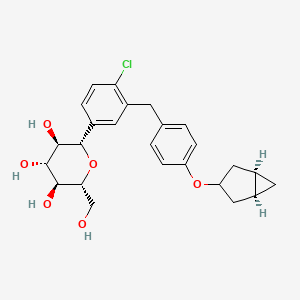 molecular formula C25H29ClO6 B10822229 Janagliflozin CAS No. 1800115-22-3