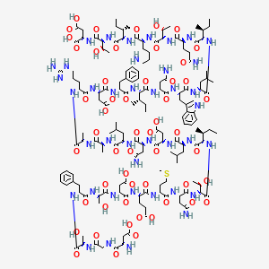 molecular formula C156H242N40O53S B10822618 GLP-2(3-33) 