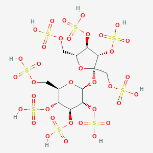 molecular formula C12H22O35S8 B108227 Sucrosofate CAS No. 57680-56-5