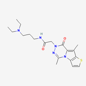 molecular formula C19H27N5O2S B10822758 NV03 