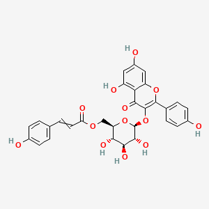 molecular formula C30H26O13 B10823592 Tribuloside (hydrate) 