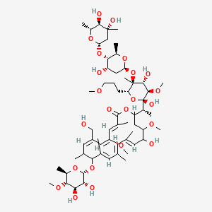 molecular formula C60H98O23 B10823639 Amycolatopsin A 