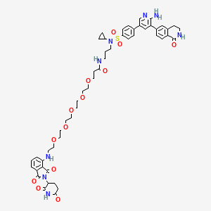 molecular formula C52H62N8O13S B10823893 WH-10417-099 