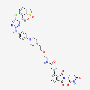 molecular formula C42H47ClN10O8S B10823903 SK-3-91 