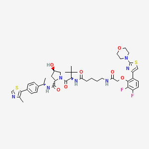molecular formula C43H53F2N7O7S2 B10823920 MTX-23 