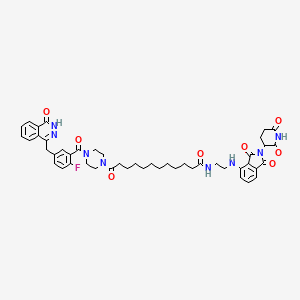 molecular formula C47H53FN8O8 B10823942 SK-575 