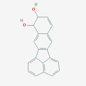 molecular formula C20H14O2 B010824 8,9-Dihydrobenzo[k]fluoranthene-8,9-diol CAS No. 100310-95-0