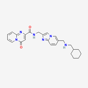 molecular formula C25H28N6O2 B10824027 STM2457 