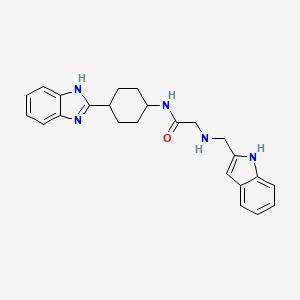 molecular formula C24H27N5O B10824053 PFI-7 