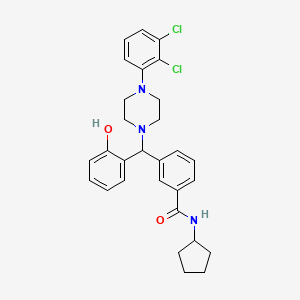 molecular formula C29H31Cl2N3O2 B10824104 CENPB Human Pre-designed siRNA Set A 