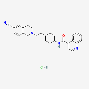 molecular formula C28H31ClN4O B10824336 SB-277011 hydrochloride 