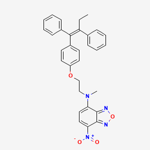 molecular formula C31H28N4O4 B10824545 FLTX1 
