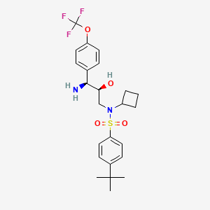 molecular formula C24H31F3N2O4S B10824577 SPL-410 