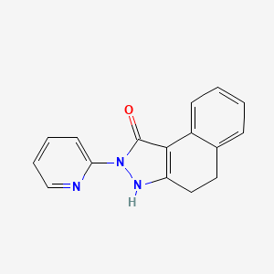 molecular formula C16H13N3O B10824579 DMT1 blocker 2 