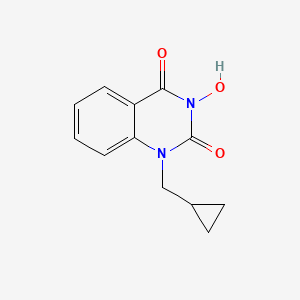 molecular formula C12H12N2O3 B10824618 FEN1-IN-4 