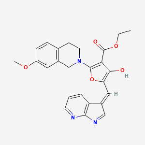 molecular formula C25H23N3O5 B10824637 Cdc7-IN-5 