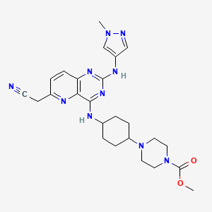 molecular formula C25H32N10O2 B10824643 Irak4-IN-6 