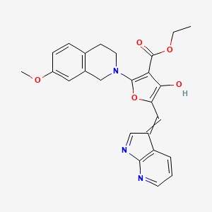 molecular formula C25H23N3O5 B10824683 Cdc7-IN-5 