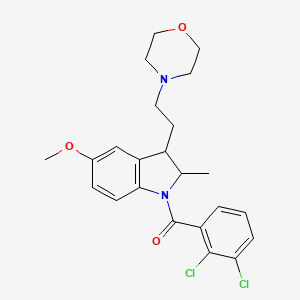 molecular formula C23H26Cl2N2O3 B10824744 ML-SI1 